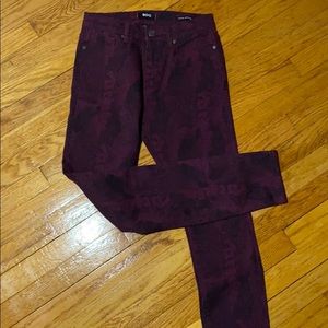 NWT BDG High Rise snake print Cigarette ankle jean